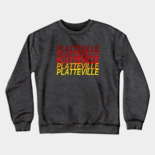 Ombre Platteville Crewneck Sweatshirt